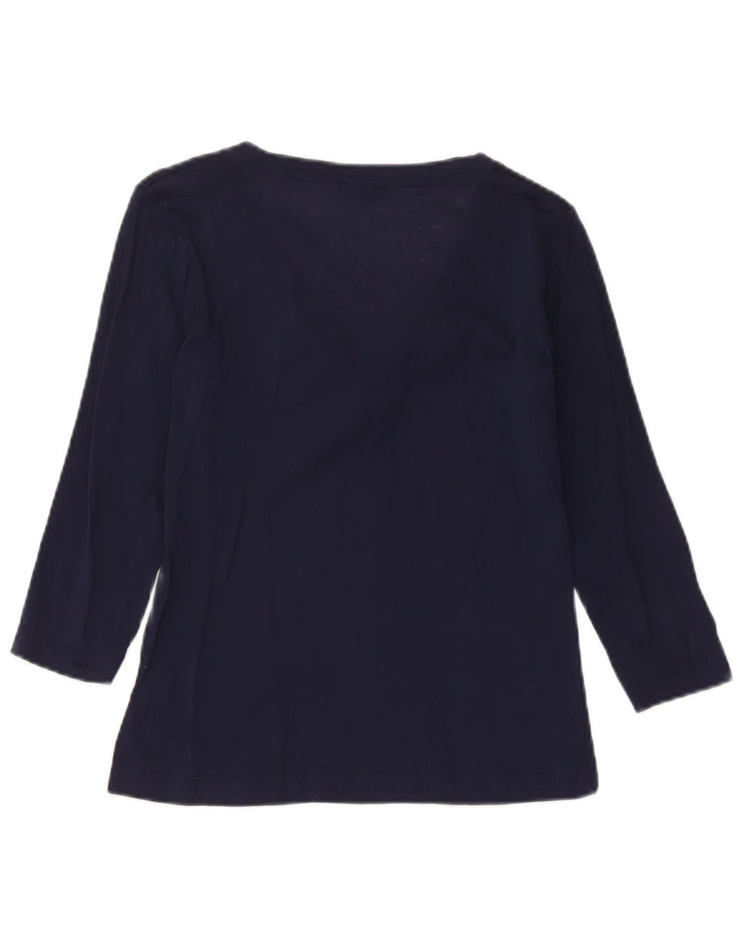 Bluză Massimo Dutti pentru femei cu mâneci 3/4 UK 12 Medium Bleumarin