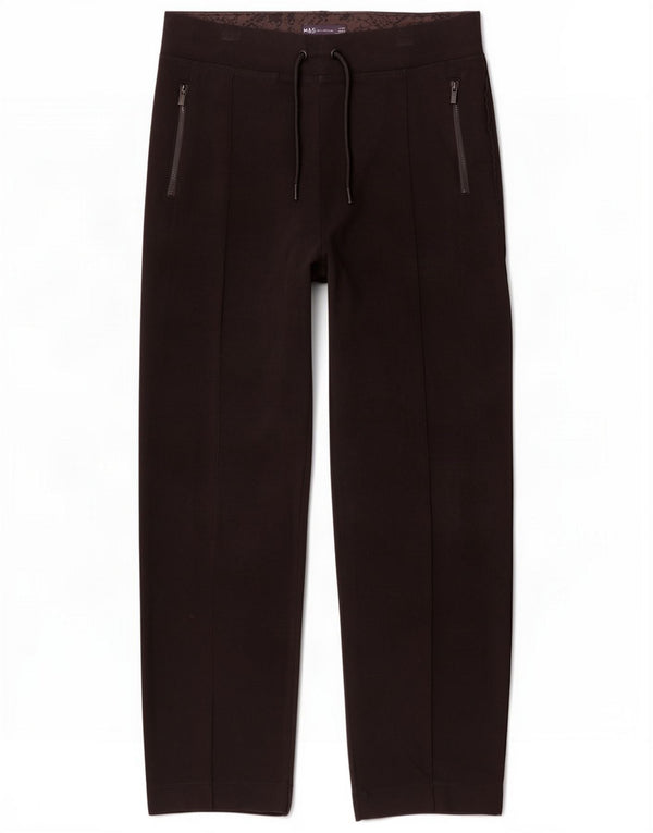 Marks & Spencer Pantaloni de trening pentru femei UK 14, mare, albastru, bumbac
