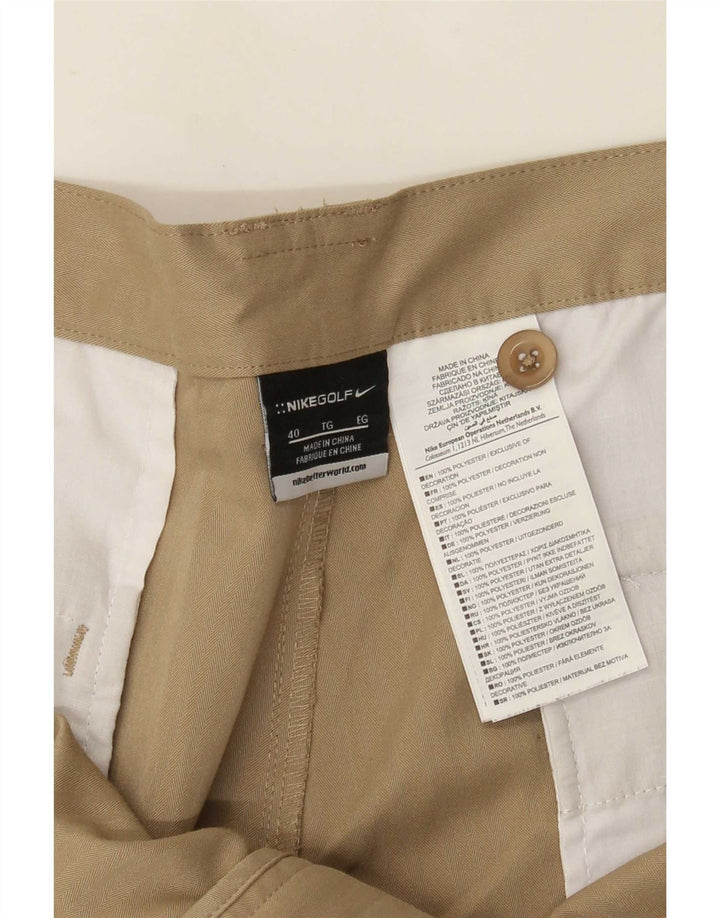 Pantaloni scurți chino pentru bărbați Nike W40 XL poliester bej
