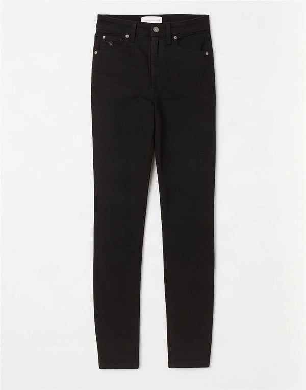 Blugi skinny pentru femei Calvin Klein W26 L30 bumbac negru
