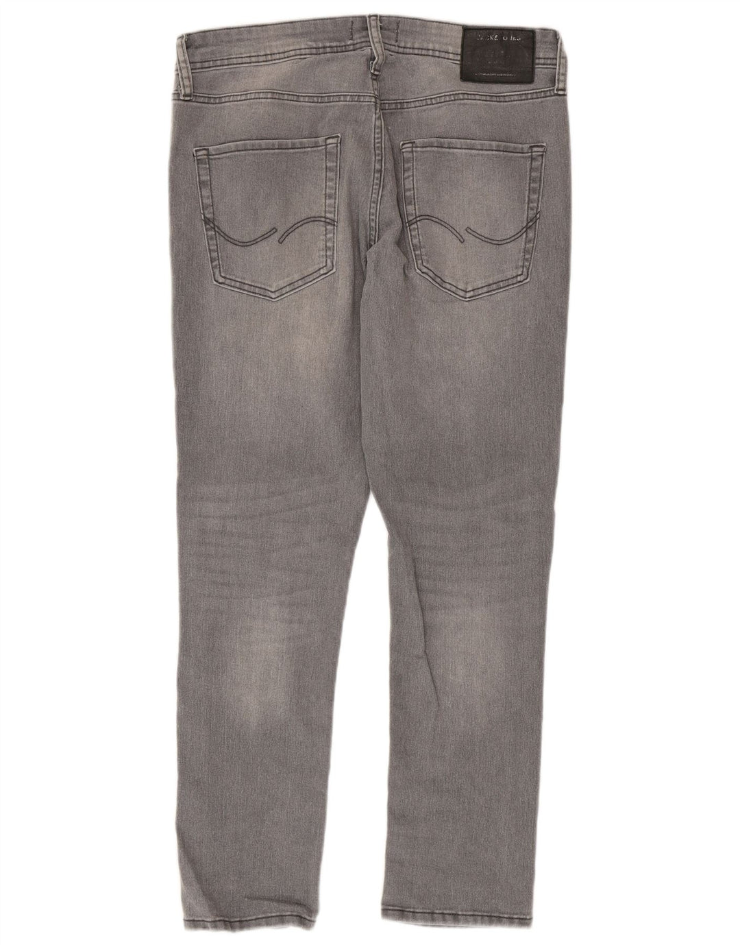 Blugi Jack & Jones GLENN Slim pentru bărbați W32 L30 bumbac gri