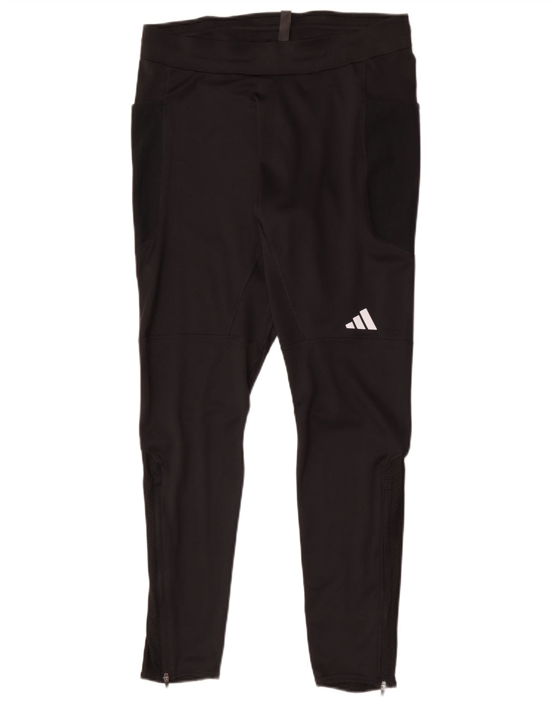 Pantaloni de trening Adidas Slim pentru bărbați, mari, negru, poliester