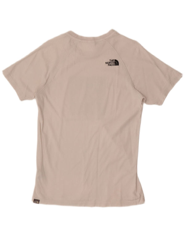 Tricou grafic pentru bărbați The North Face Top mic, alb, bumbac