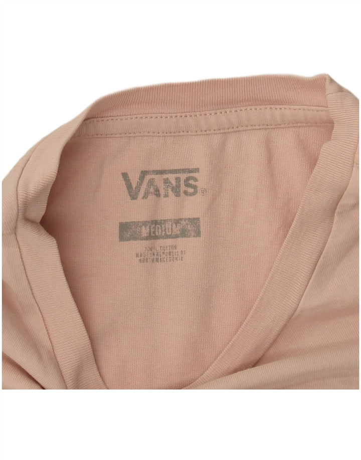 VANS Tricou cu grafic pentru femei Top UK 12 Medium Pink Bumbac