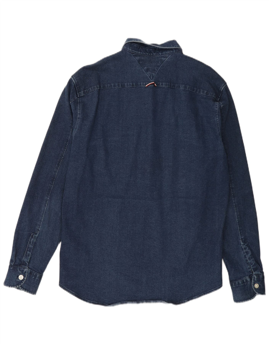 Cămașă pentru bărbați TOMMY HILFIGER din denim indigo, mare, albastru, bumbac