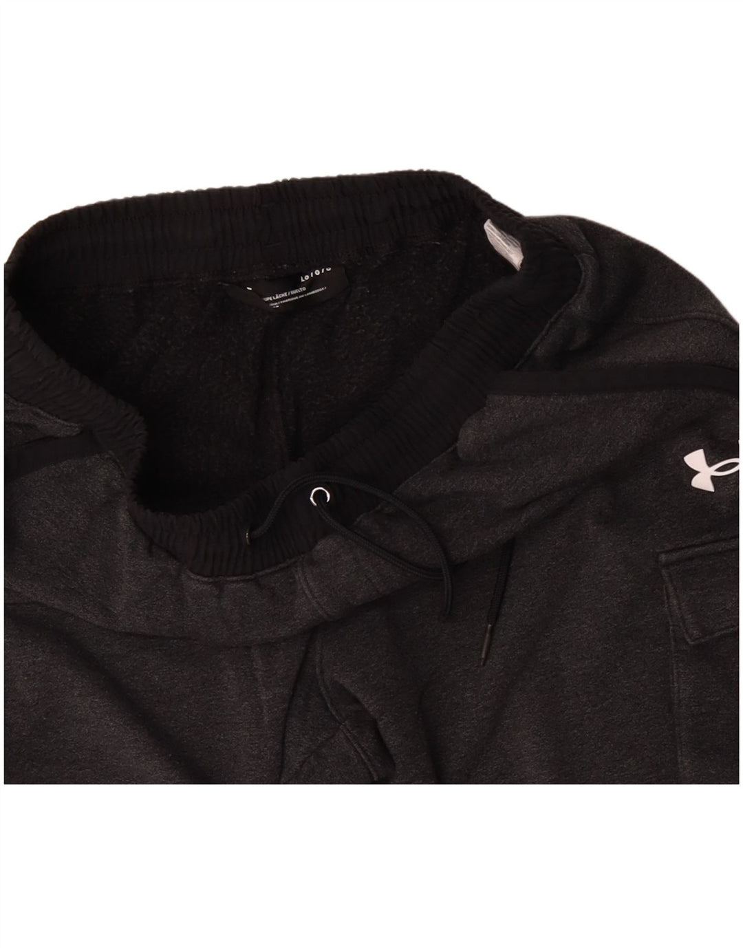 Pantaloni de trening Under Armour Cargo pentru bărbați Joggeri mari, gri, bumbac
