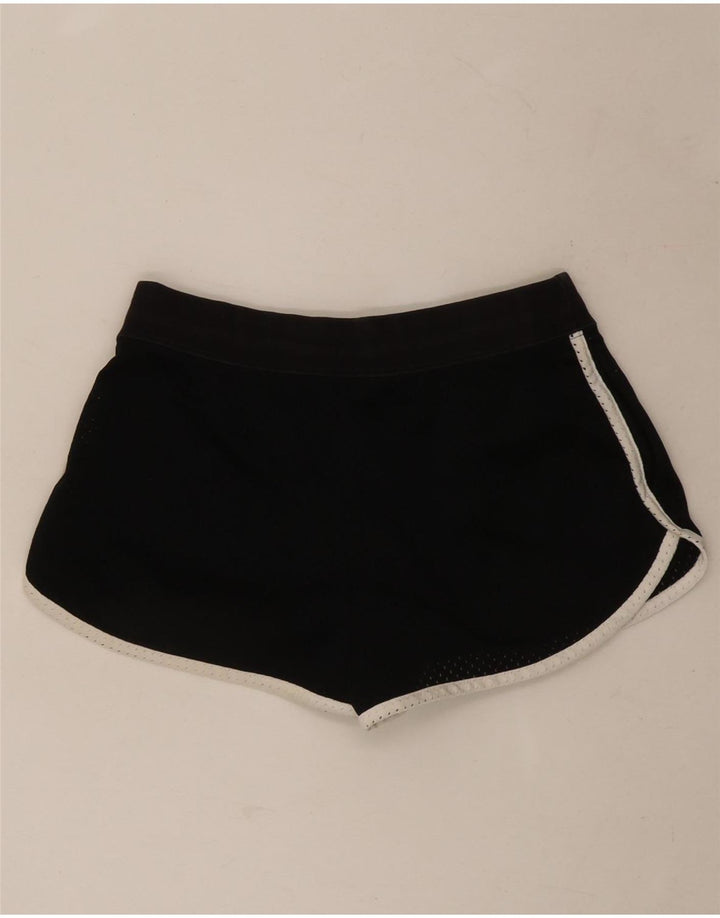 Pantaloni scurti sport Nike pentru femei UK 8 Small Negru Poliester