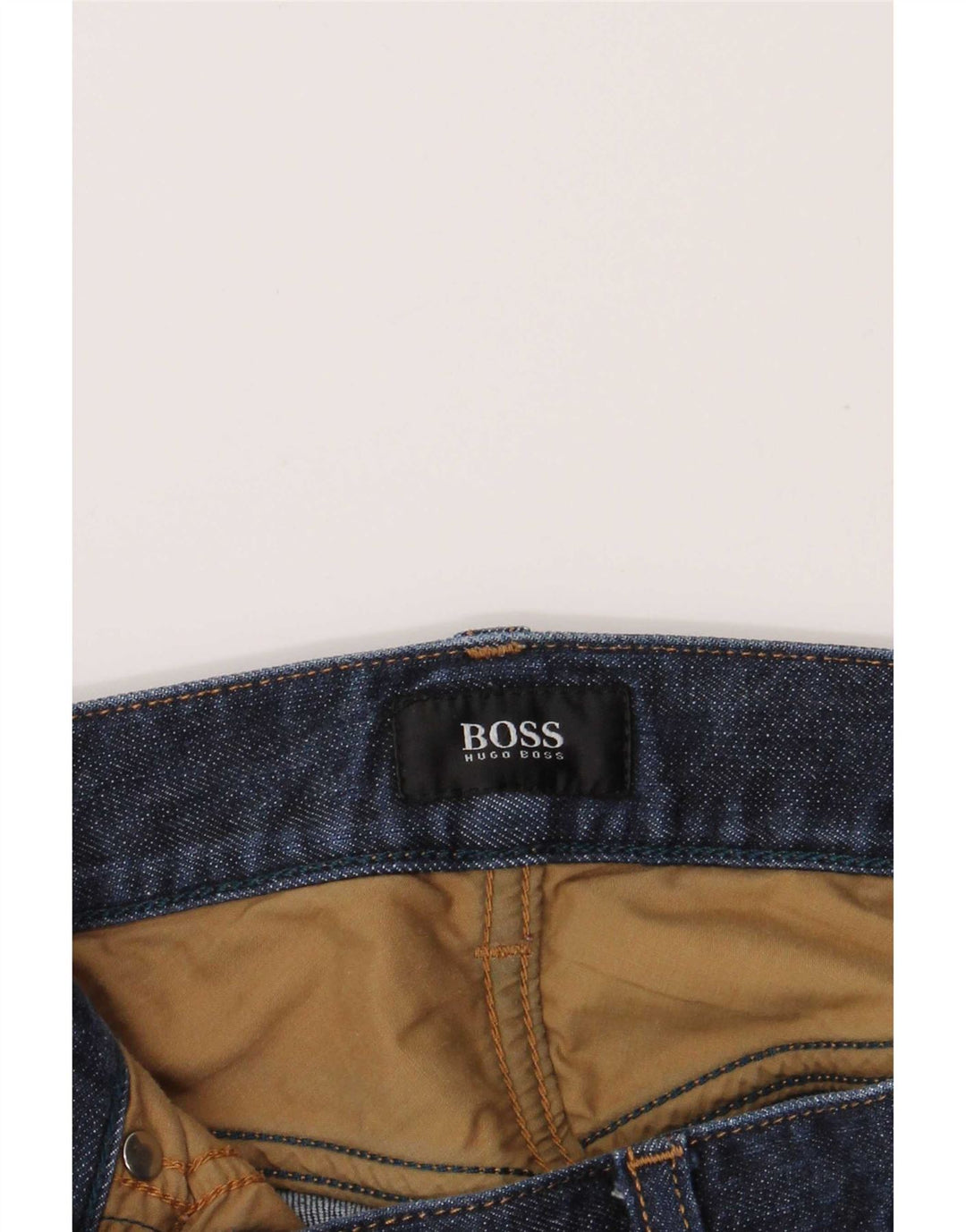 Blugi drepti pentru bărbați Hugo Boss W36 L33 bleumarin