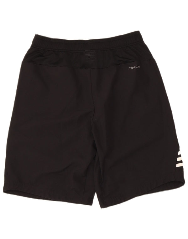 Pantaloni scurți sport pentru bărbați Adidas Climacool, poliester negru mic