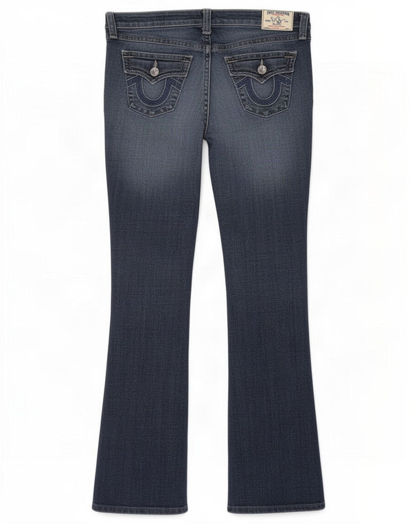 True Religion Blugi Bootcut pentru femei W27 L31 Bumbac bleumarin