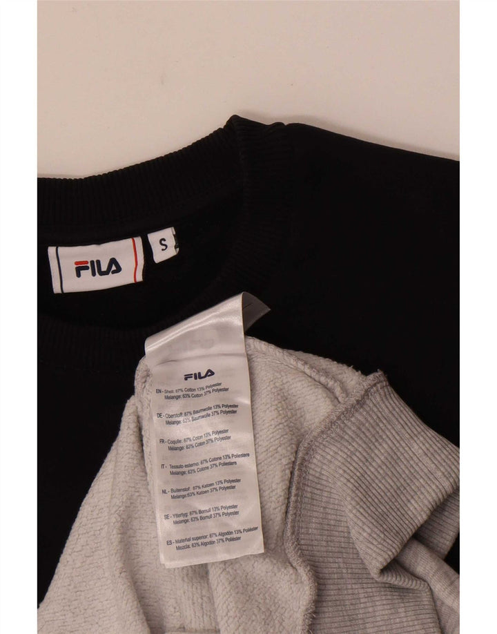 Pulover pentru bărbați Fila Graphic Pulover mic, multicolor, color block, bumbac