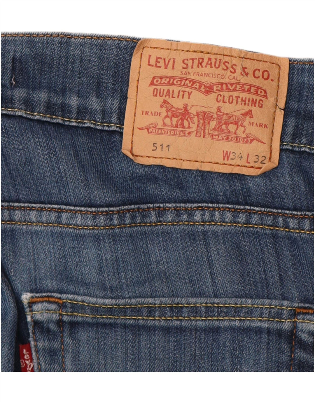 Blugi Levi's 511 Slim W34 L30 Albastru