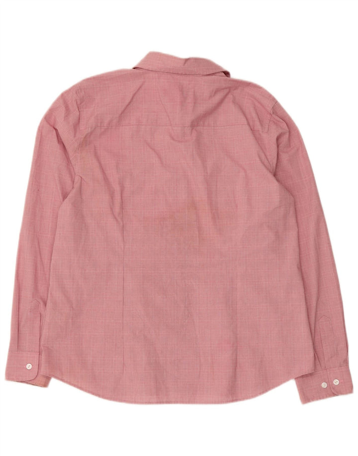 Cămașă pentru femei Orvis US 14 XL, bumbac cu carouri roz