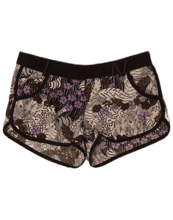 Pantaloni scurți de înot Puma pentru femei UK 12 Medium Multicolor Floral Poliester