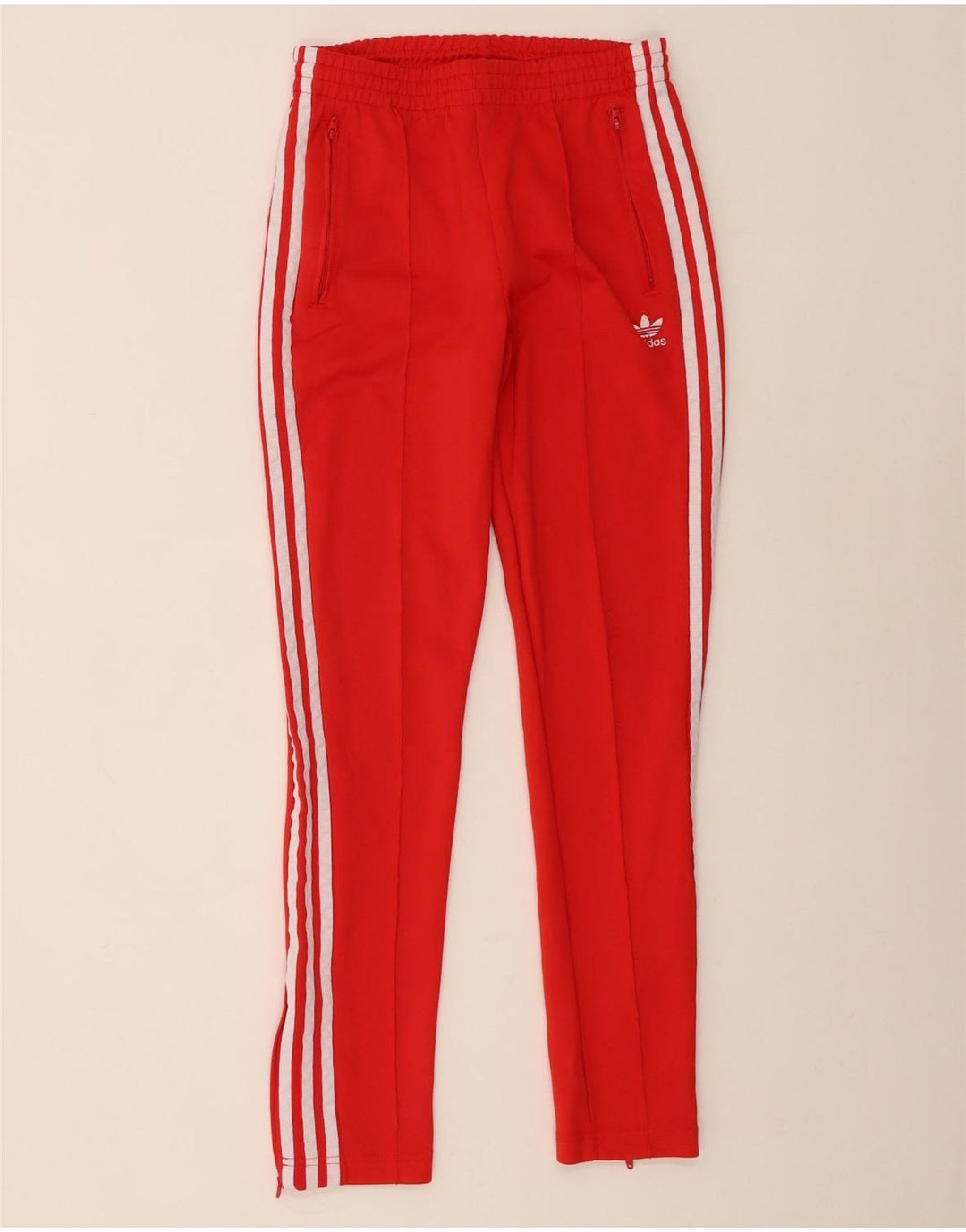 Pantaloni de trening Adidas pentru femei UK 8 Small Red