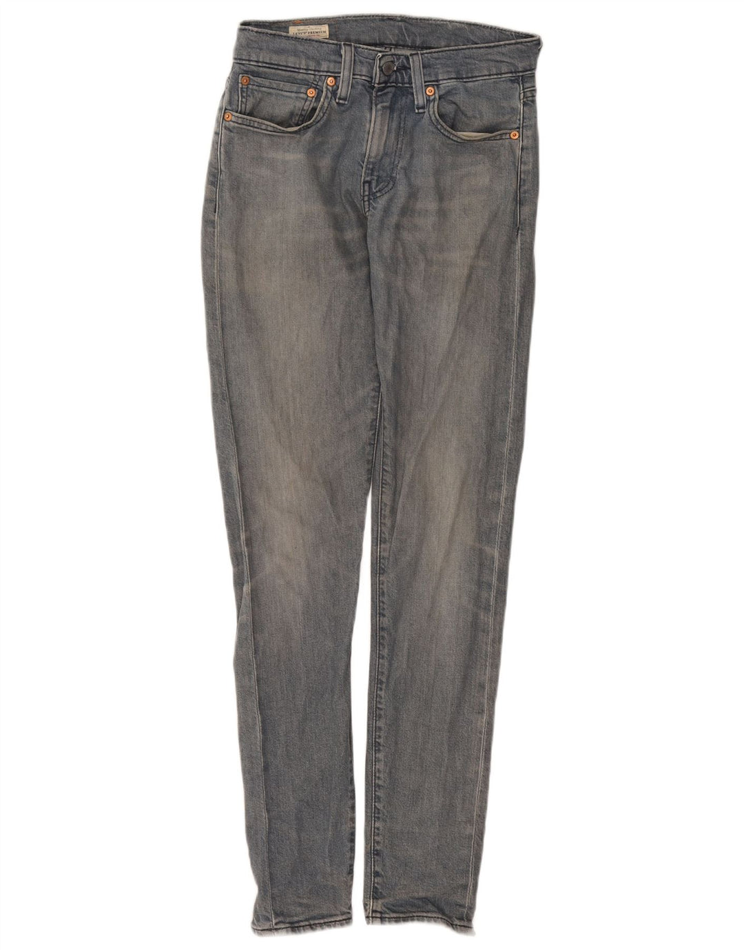 Blugi skinny de damă LEVI'S W28 bumbac albastru mediu