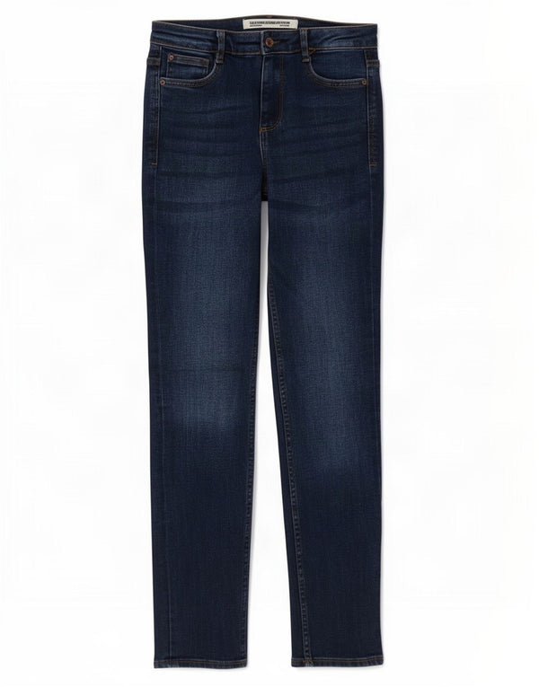 Blugi Zara Femei Trafaluc Slim EU 38 Mici L28 L28 Bleumarin