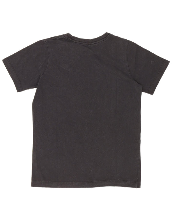 Tricou pentru băieți Nike Top 12-13 ani mare bumbac negru