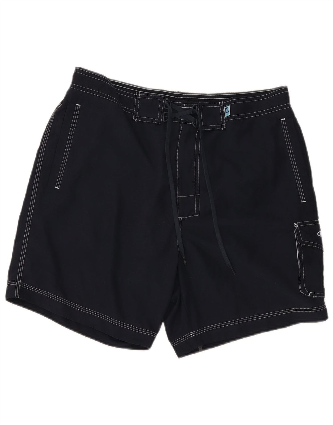 Pantaloni scurți de înot pentru bărbați CHAMPION XL poliester bleumarin