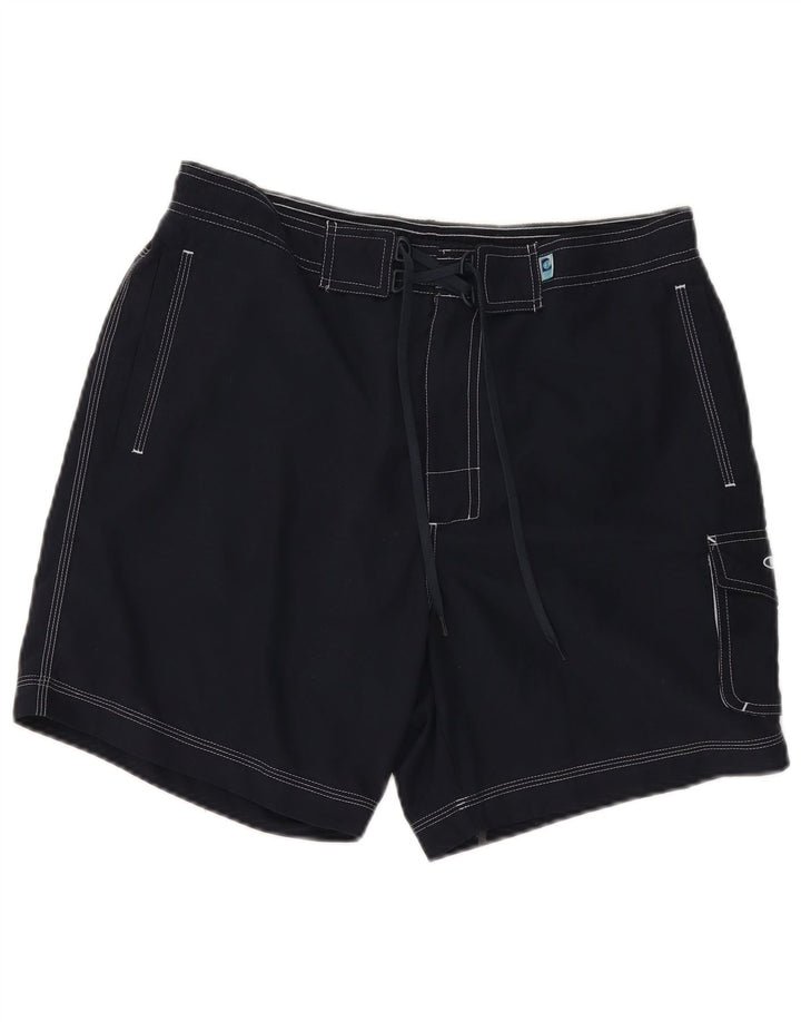 Pantaloni scurți de înot pentru bărbați CHAMPION XL poliester bleumarin