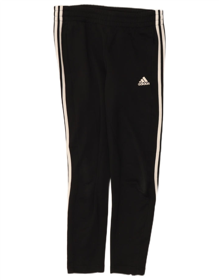 Pantaloni de trening Adidas pentru femei UK 10 Poliester negru mic
