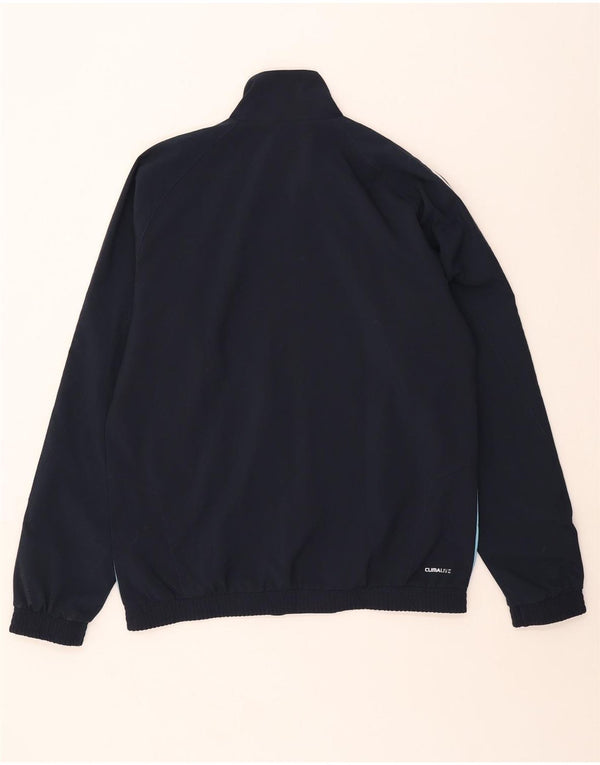 Adidas Mens Climalite Trening Top Jacket UK 40/42 Medium Bleumarin Blue