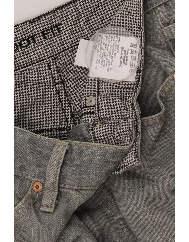 Blugi Bootcut pentru bărbați Marks & Spencer W30 L26 bumbac gri