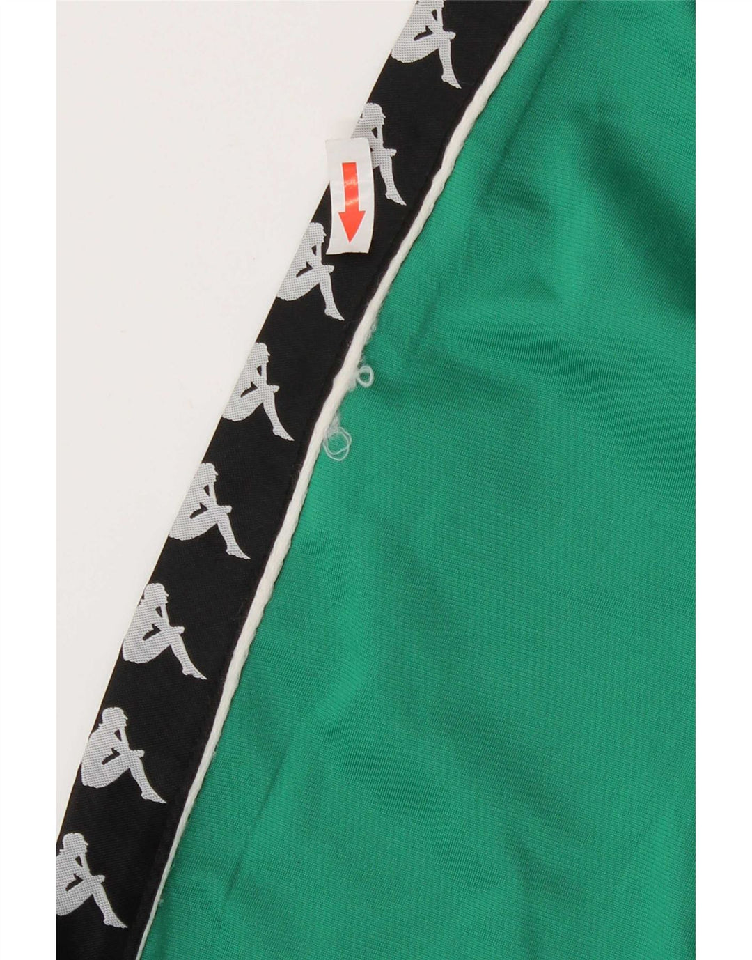 Jachetă de top pentru trening cu grafică pentru bărbați Kappa, verde, mică