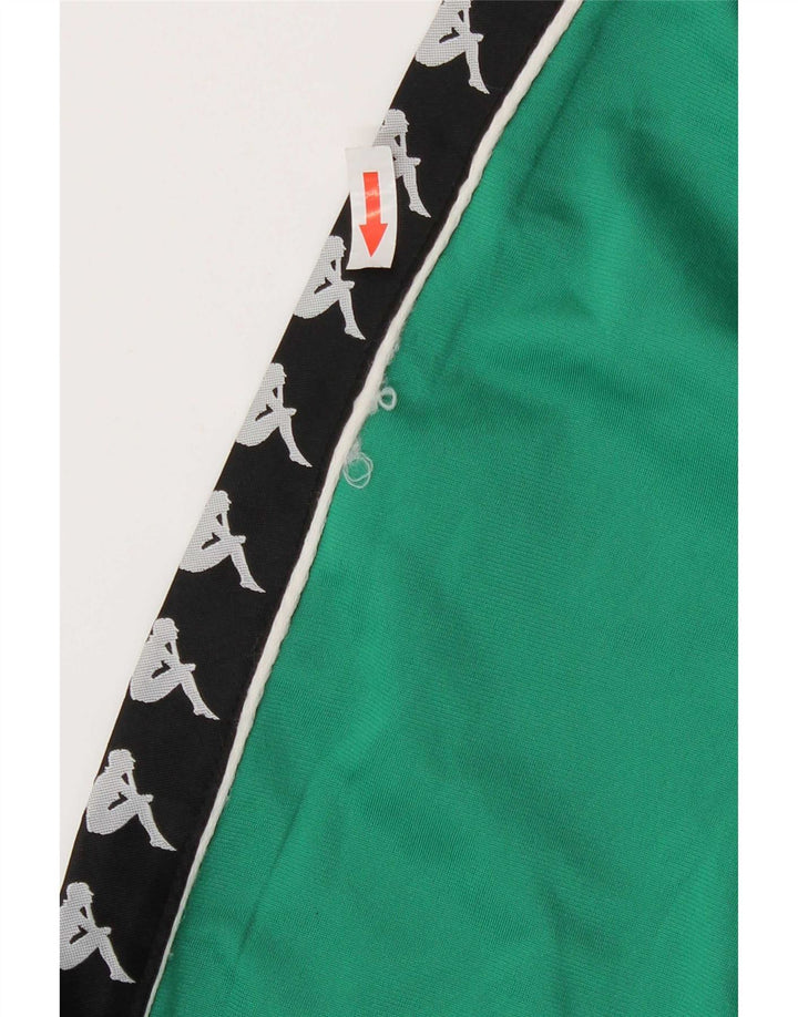 Jachetă de top pentru trening cu grafică pentru bărbați Kappa, verde, mică