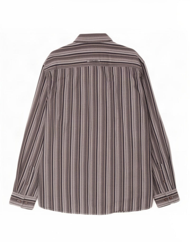 Cămașă pentru bărbați Camel Active 2XL, bumbac cu dungi albastre
