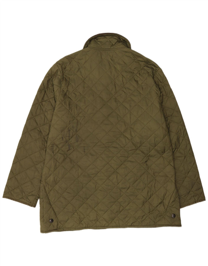Jachetă matlasată pentru bărbați Barbour UK 42 XL Poliester verde