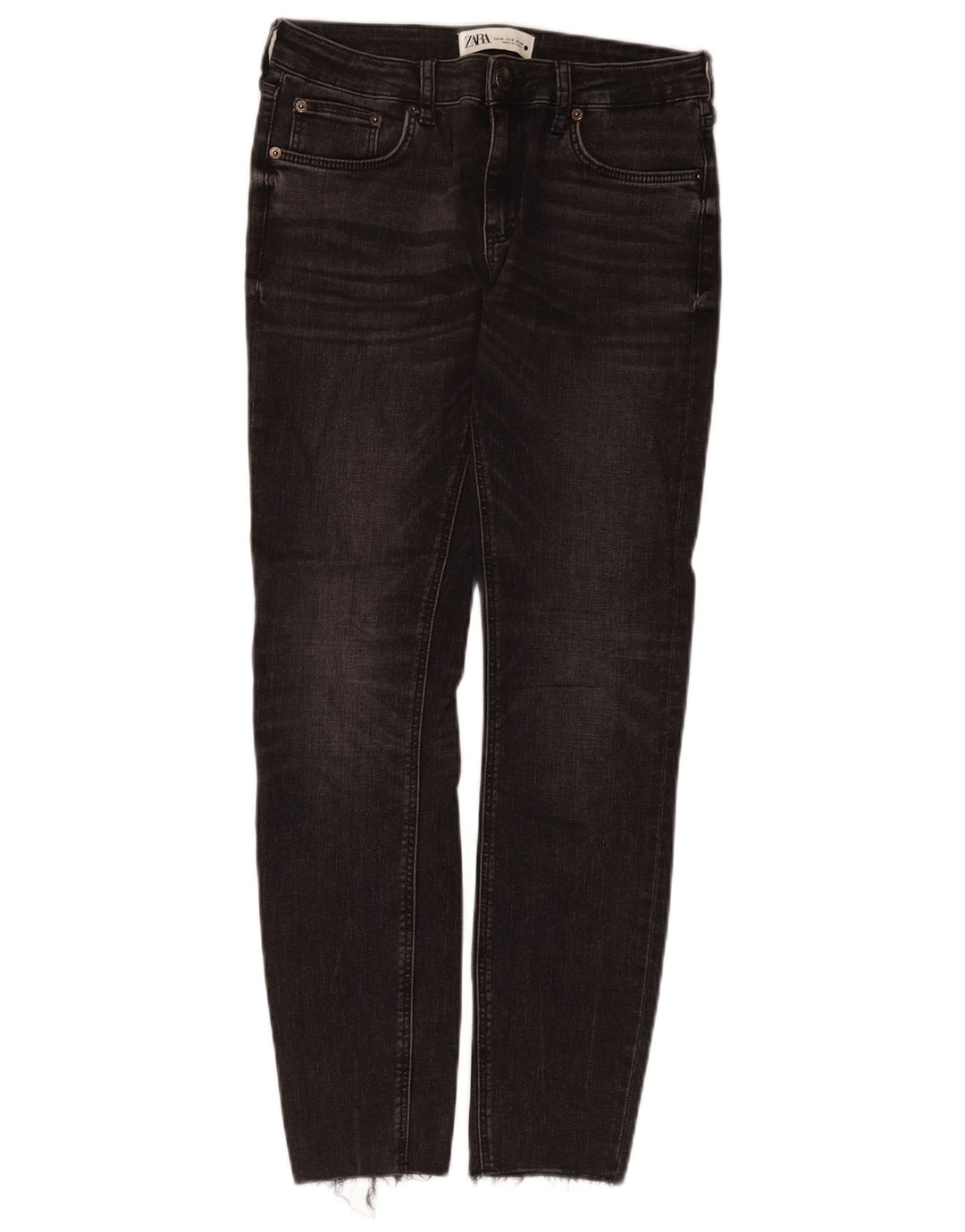 Blugi slim pentru femei Zara EU 40 Medium W30 L28 Bumbac negru