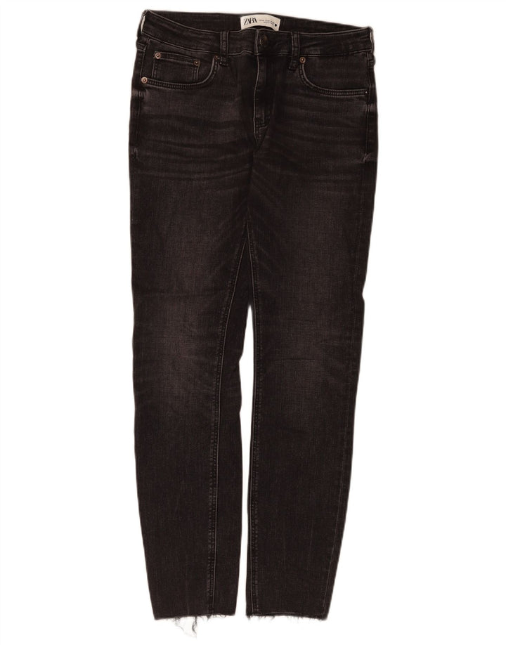 Blugi slim pentru femei Zara EU 40 Medium W30 L28 Bumbac negru