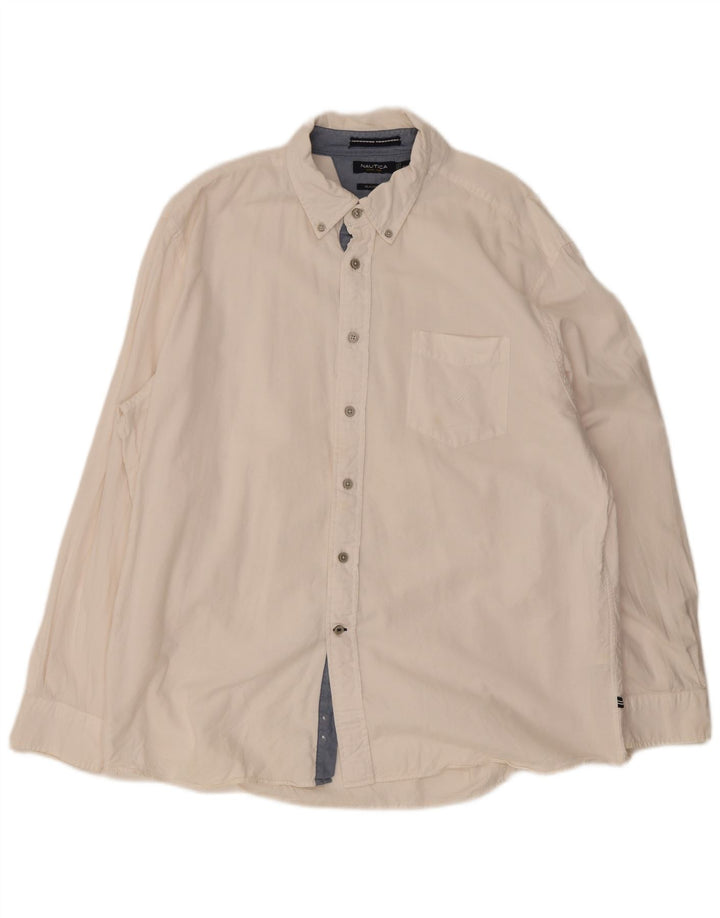 Cămașă Nautica Classic Fit 2XL Bumbac Alb