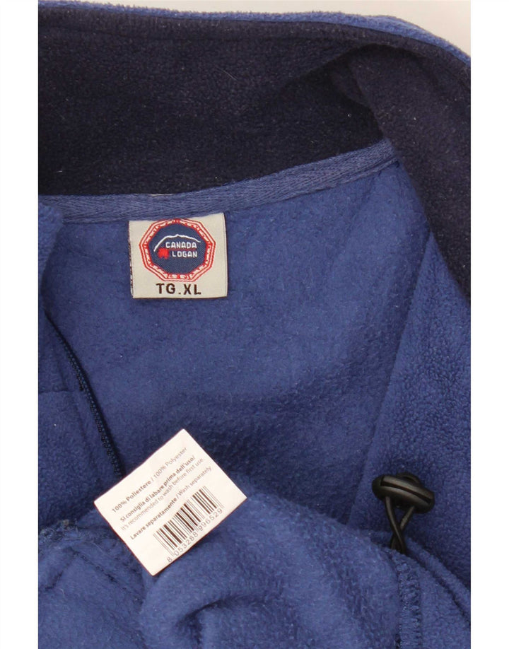 Canada pentru bărbați fleece gilet UK 42 XL albastru poliester