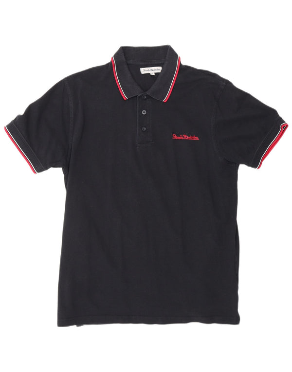 RENATO BALESTRA Tricou Polo XL Bumbac Negru