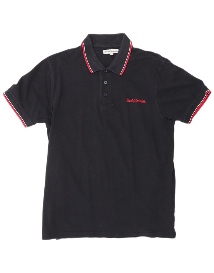 RENATO BALESTRA Tricou Polo XL Bumbac Negru