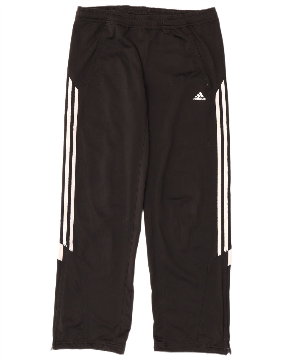 Pantaloni de trening Adidas pentru băieți 13-14 ani, negru, poliester