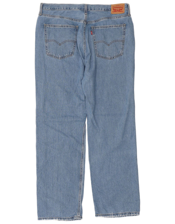 Blugi Levi's Low Pro Straight pentru femei W32 L31 Bumbac albastru