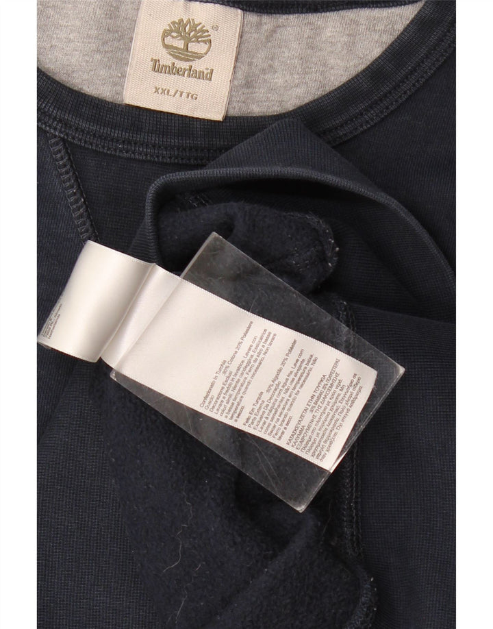 Pulover pentru bărbați TIMBERLAND, 2XL, bumbac bleumarin