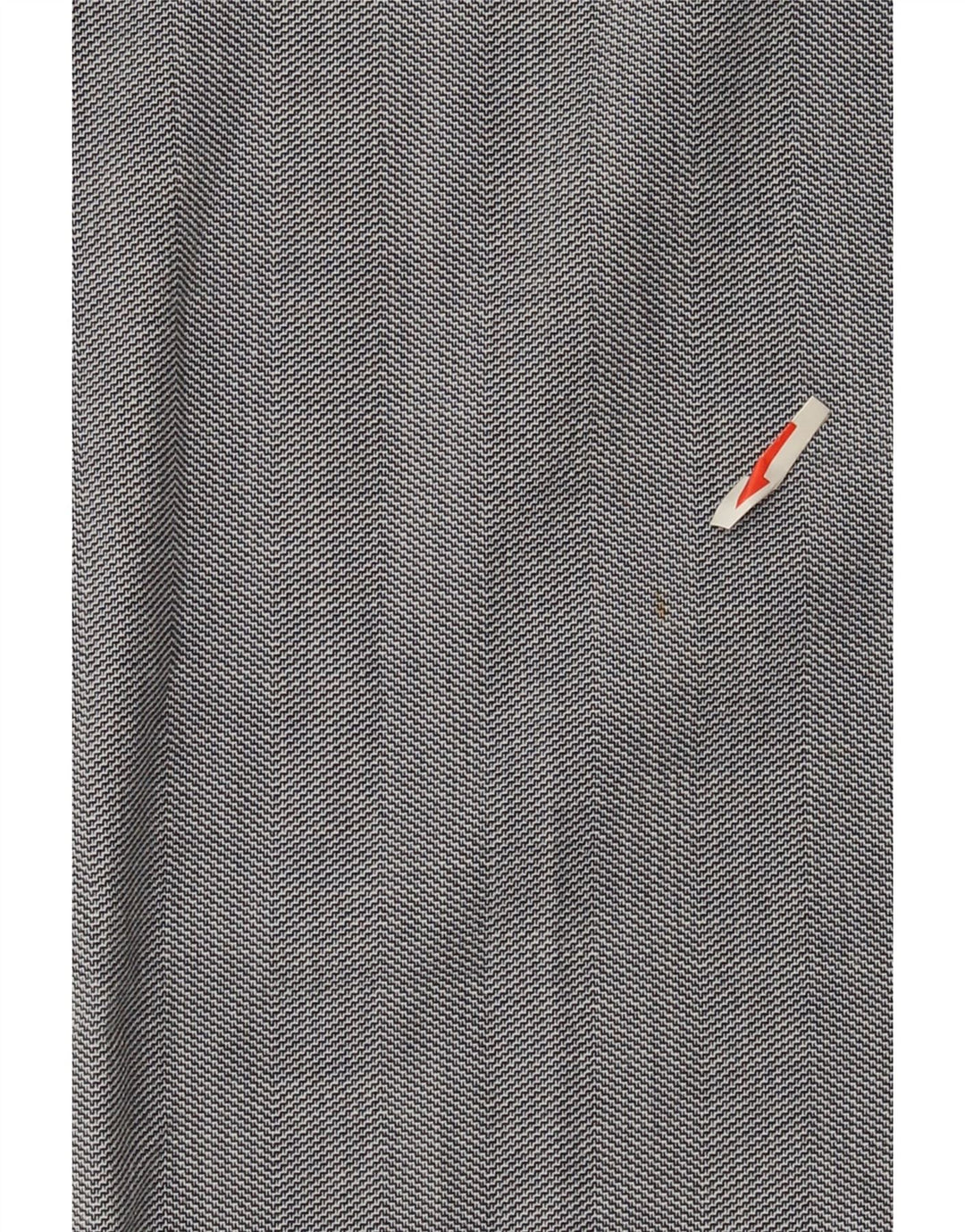 Pantaloni de costum slim pentru femei Zara EU 40 Mediu L30 L27 Poliester chevron gri