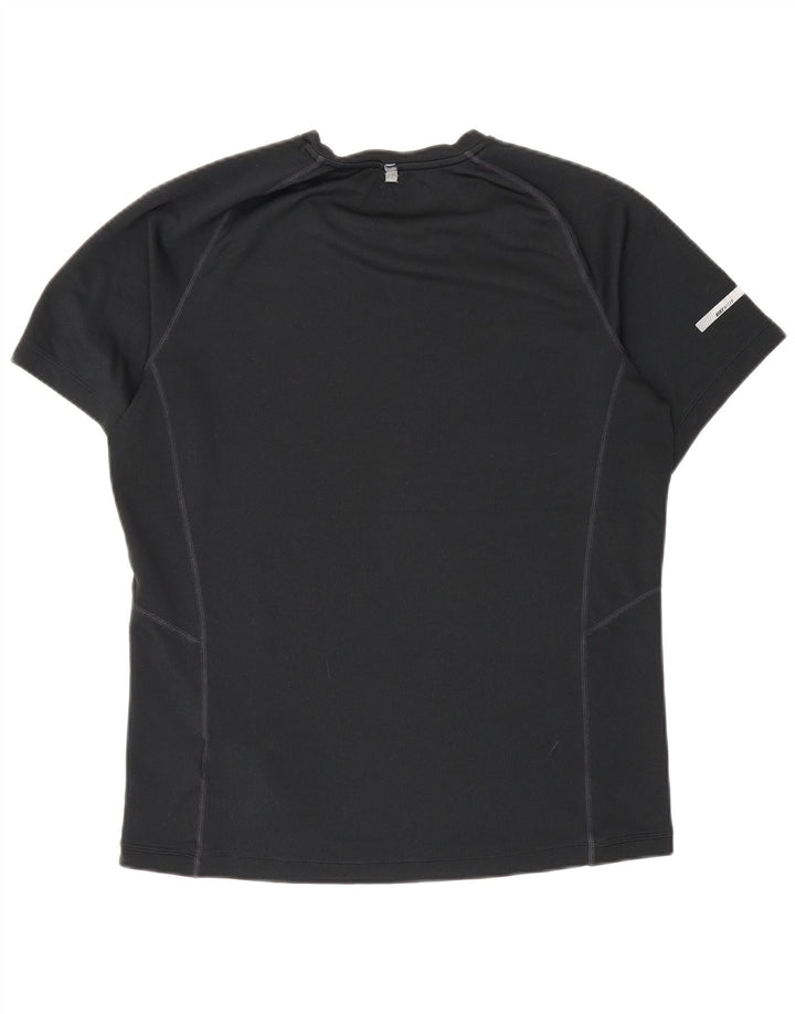 Tricou Nike Dri Fit pentru bărbați Top Mediu Negru Poliester