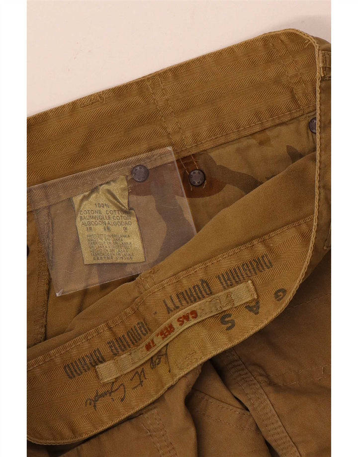 Pantaloni scurți casual pentru bărbați Gas W30 bumbac mediu bej