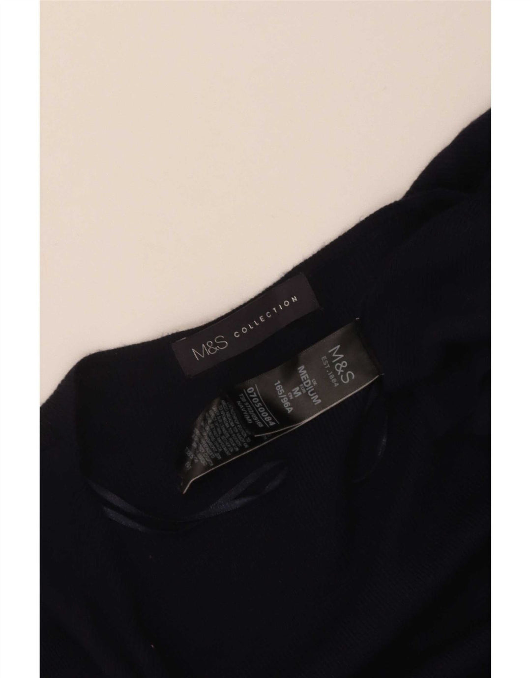 Pulover cardigan cu paragate pentru femei Marks & Spencer UK 14 Medium Bleumarin