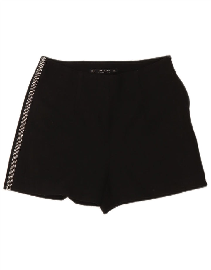 Pantaloni cu talie înaltă pentru femei Zara XS W24 Poliester negru