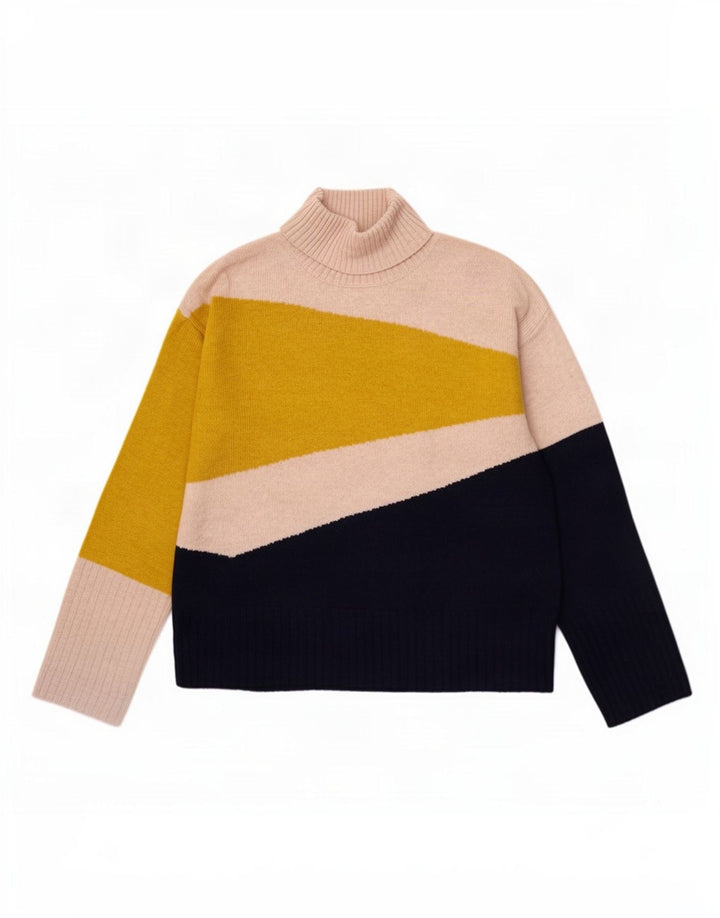 Pulover cu gât țestoasă pentru femei Marks & Spencer UK 12 Medium Multicolor