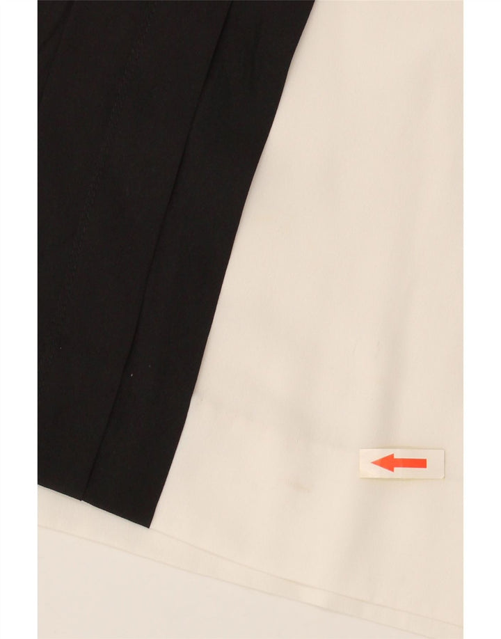 Bluză fără mâneci pentru femei CALVIN KLEIN UK 14 Medium White Colorblock