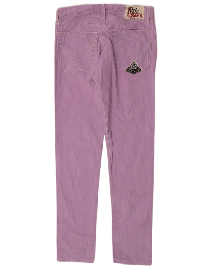 Blugi subțiri Roy Rogers pentru femei W33 L32 bumbac violet