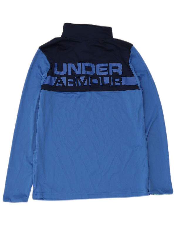 Trening Under Armour Boys Graphic Pullover Top 9-10 Ani Medium Blue