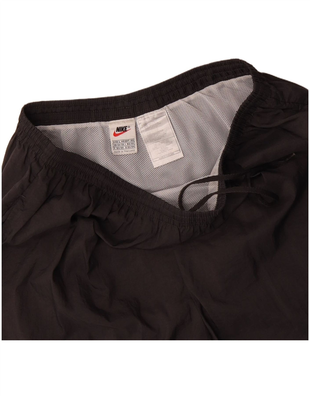 Pantaloni scurți sport grafic NIKE pentru bărbați, nailon, gri mari